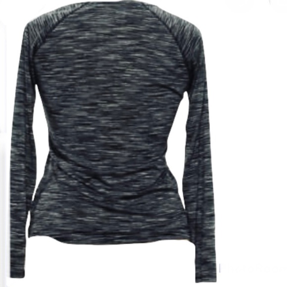 Athletic Top Long Sleeves Running  Live Life Active Space Gray Womens SMall Pet - Picture 10 of 16